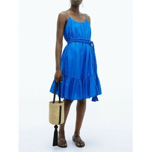 Rhode Nala Blue Trapeze Dress S